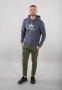 Alpha industries Klassieke Heren Hoodie met Verstelbare Capuchon Gray Heren - Thumbnail 11