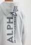 Alpha industries Hoodie met labeldetails model 'BACK PRINT HOODY' - Thumbnail 7
