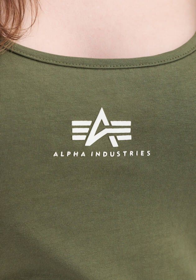 Alpha Industries Jurk met bandjes Women Dresses Basic Dress Small Logo Wmn