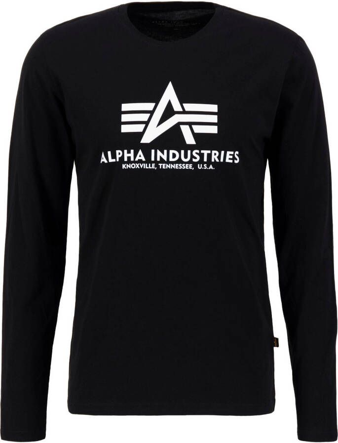 Alpha Industries Shirt met lange mouwen BASIC T LS