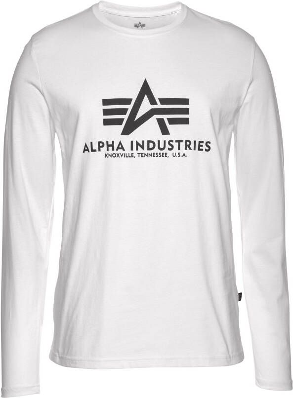 Alpha Industries Shirt met lange mouwen BASIC T LS
