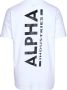 Alpha Industries T-shirt Men T-Shirts Backprint T Camo Print - Thumbnail 8