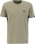 Alpha Industries Shirt met ronde hals BASIC T SMALL LOGO - Thumbnail 6