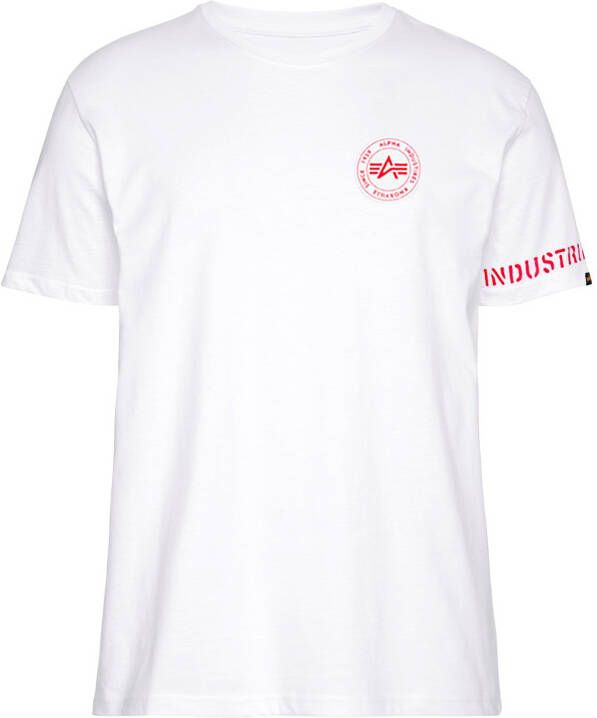 Alpha Industries Shirt met ronde hals RBF Back Stripe T