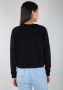Alpha industries Dames Sweatshirt Sweater WMN 128052 03 XS Zwart Dames - Thumbnail 4