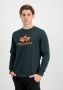 Alpha industries Sweatshirt met logoprint model 'BASIC SWEATER' - Thumbnail 6