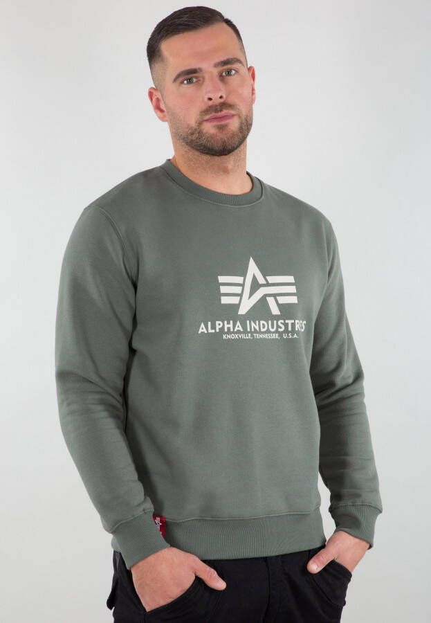 Alpha Industries Sweater Men Sweatshirts Basic Sweater