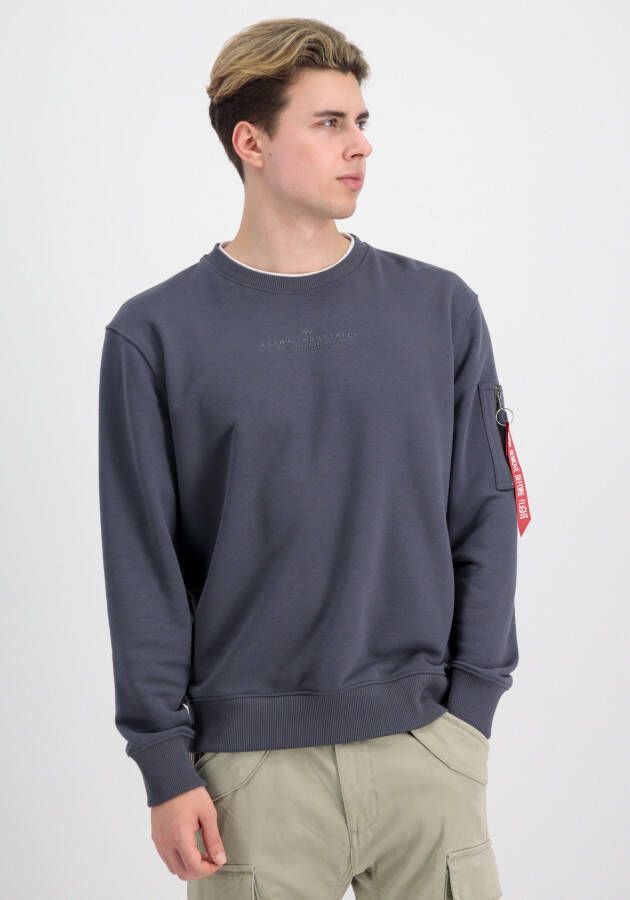 Alpha Industries Sweater Men Sweatshirts Double Layer Sweater