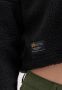 Alpha industries Zwarte Cropped Sherpa Coltrui Sweatshirt Black Dames - Thumbnail 6