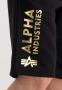 Alpha Industries Sweatshort Men Shorts Basic Short AI Foil Print - Thumbnail 6