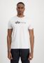 Alpha Industries Shirt met ronde hals Label T 2 Pack (2-delig Set van 2) - Thumbnail 2