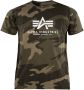 Alpha industries T-shirt met all-over motief model 'BASIC' - Thumbnail 6