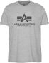 Alpha industries T-shirt met labelprint - Thumbnail 4