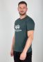 Alpha industries T-shirt met labelprint model 'BASIC' - Thumbnail 4