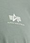 Alpha industries T-shirt met logoprint model 'BASIC T SMALL LOGO' - Thumbnail 8