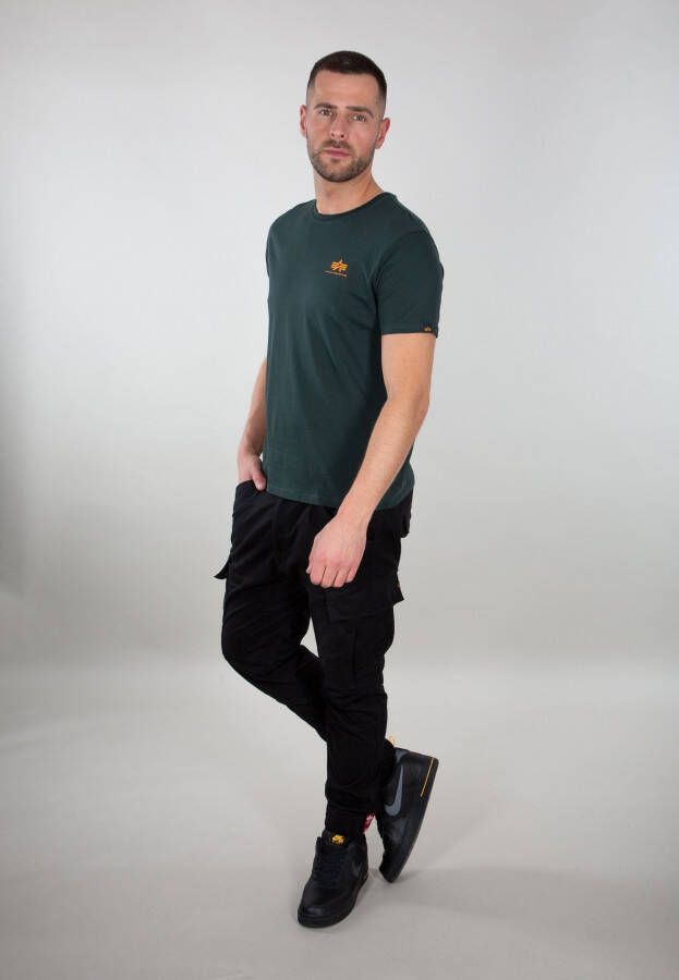 Alpha Industries Shirt met ronde hals BASIC T SMALL LOGO - Foto 2