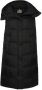 Amber & June Gewatteerd Vest met Capuchon Black Dames - Thumbnail 4