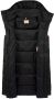Amber & June Gewatteerd Vest met Capuchon Black Dames - Thumbnail 5