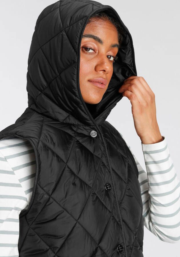 Amber & June Bodywarmer met zijsplitten