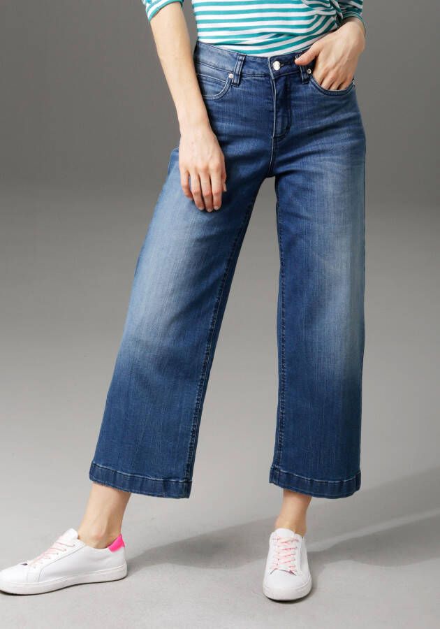Aniston CASUAL 7 8 jeans in used-wassing