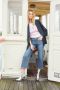 Aniston CASUAL 7 8 jeans met iets gerafelde voetzoom - Thumbnail 7