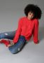 Aniston CASUAL Blouse met lange mouwen met kleine volant voor - Thumbnail 8