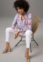 Aniston CASUAL Blouse zonder sluiting met kleurrijke bloemenprint - Thumbnail 5