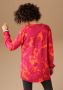 Aniston CASUAL Blouse zonder sluiting met kleurrijke royale ornamentprint - Thumbnail 2