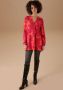 Aniston CASUAL Blouse zonder sluiting met kleurrijke royale ornamentprint - Thumbnail 4