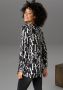 Aniston CASUAL Blouse zonder sluiting met letters gedessineerd - Thumbnail 2