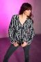 Aniston CASUAL Blouse zonder sluiting met letters gedessineerd - Thumbnail 7
