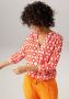Aniston CASUAL Blouse zonder sluiting met opvallende grafische print - Thumbnail 7