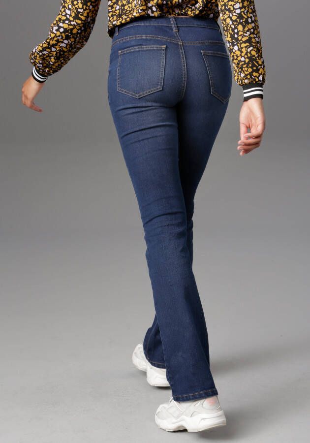 Aniston CASUAL Bootcut jeans regular waist