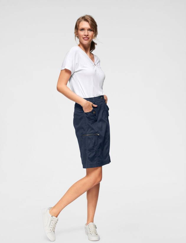 Aniston CASUAL Cargorok met flatteuze deelnaden
