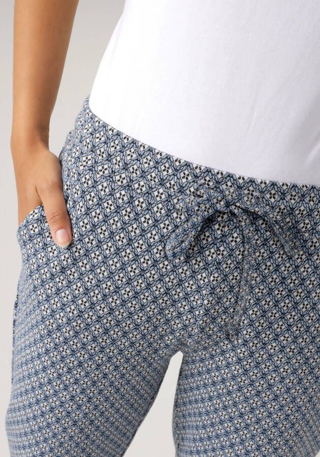 Aniston CASUAL Comfortbroek in opvallend ruitdessin