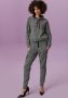 Aniston CASUAL Comfortbroek met trendy pied-de-poulemotief en piping langs de zijnaden - Thumbnail 4