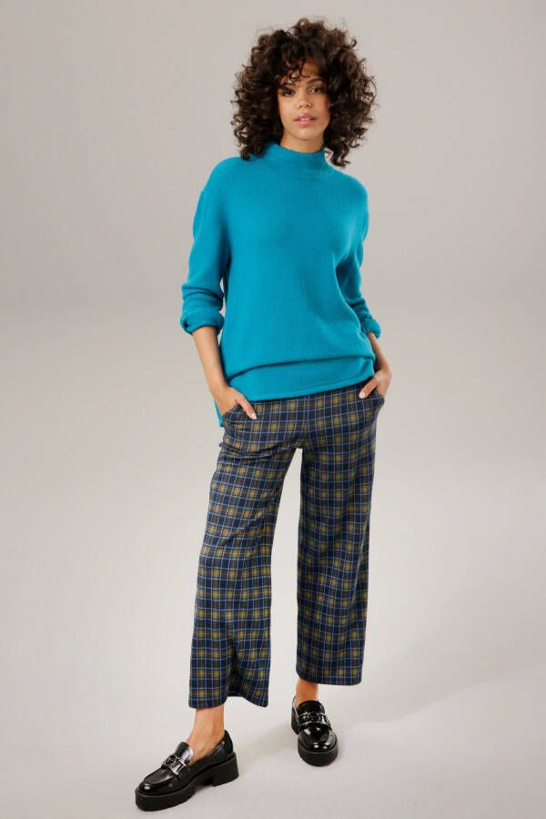Aniston CASUAL Gebreide trui met opstaande kraag