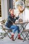 Aniston CASUAL Jasje met imitatieleer-randafwerkingen en mouwpatches - Thumbnail 15