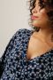 Aniston CASUAL Jerseyjurk met v-hals in wikkel-look - Thumbnail 3