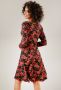 Aniston CASUAL Jerseyjurk met fijne bloemenprint - Thumbnail 2