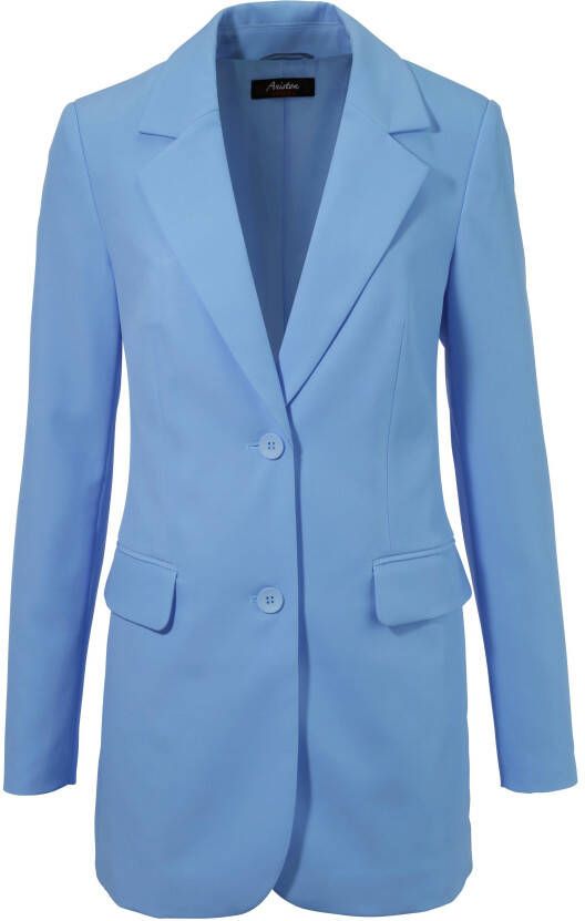 Aniston CASUAL Lange blazer in trendy kleurenpalet