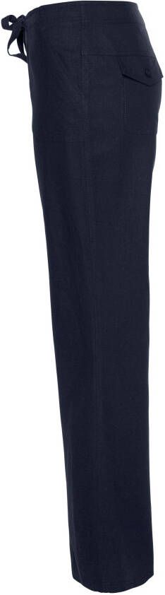 Aniston CASUAL Linnen broek met bindstrik