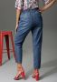 Aniston CASUAL Loose fit jeans highwaist met comfortabele elastische band paperbag-jeans - Thumbnail 2