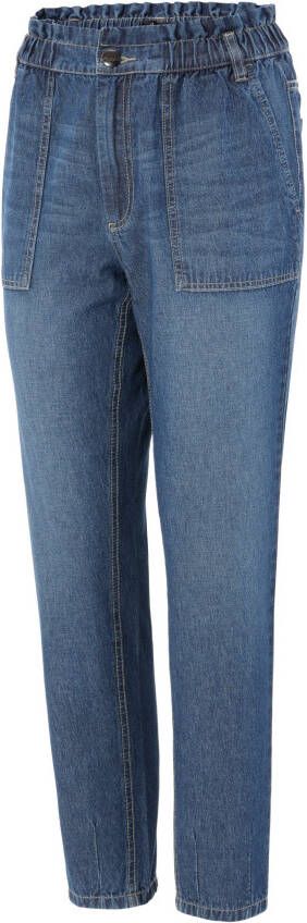 Aniston CASUAL Loose fit jeans highwaist met comfortabele elastische band paperbag-jeans