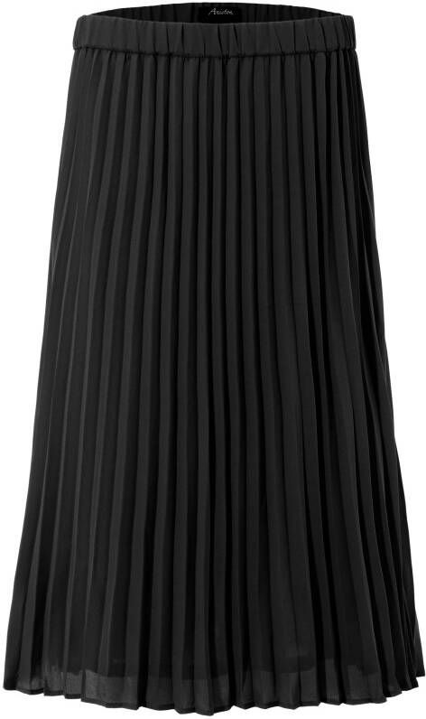 Aniston CASUAL Plissérok in trendy kleurenpalet