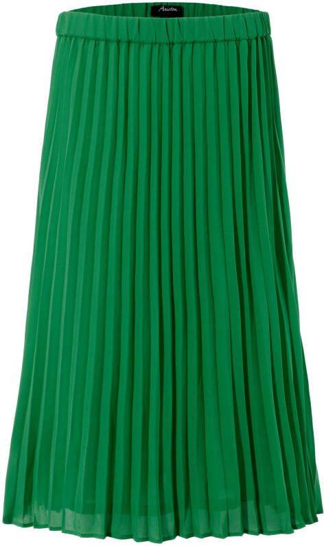 Aniston CASUAL Plissérok in trendy kleurenpalet