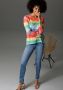 Aniston CASUAL Shirt met lange mouwen met kleurige strepen - Thumbnail 3