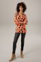 Aniston CASUAL Shirtblouse met trendy retro-patroon elk stuk is uniek - Thumbnail 4
