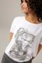 Aniston CASUAL Shirtblouse met glinstersteentjes gegarneerde frontprint - Thumbnail 2