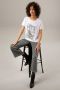 Aniston CASUAL Shirtblouse met glinstersteentjes gegarneerde frontprint - Thumbnail 5